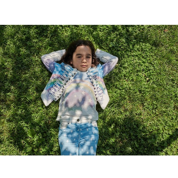 GORGEOUS STELLA MCCARTNEY Military Magic Rainbow Jacket - Picture 3 of 5